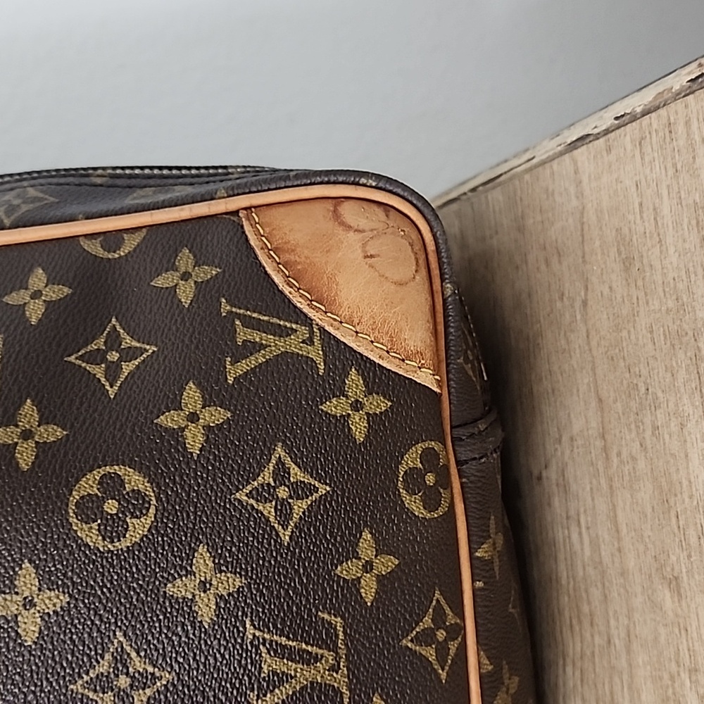 Louis Vuitton Brown Monogram Travel Bag-Authentic Sirius 55 Suitcase!! - Picture 9 of 16